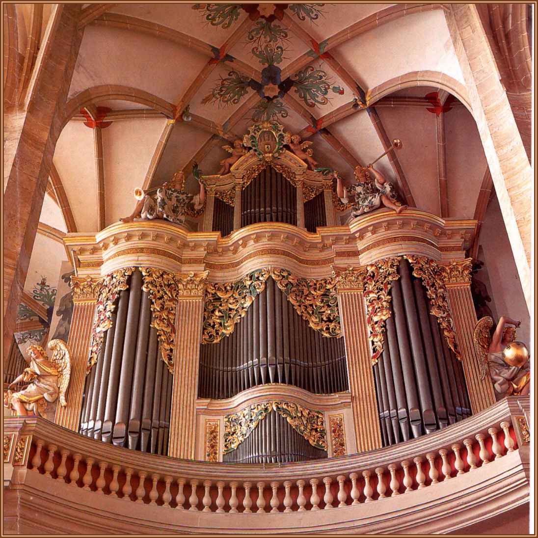 Freiberg Cathedral Silbermann Organ